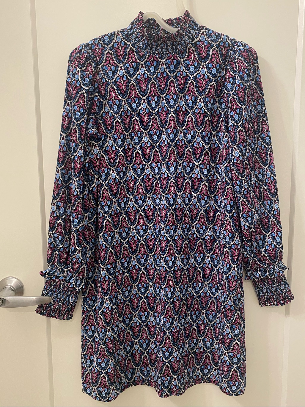 Draper James Long Sleeve Shift Dress